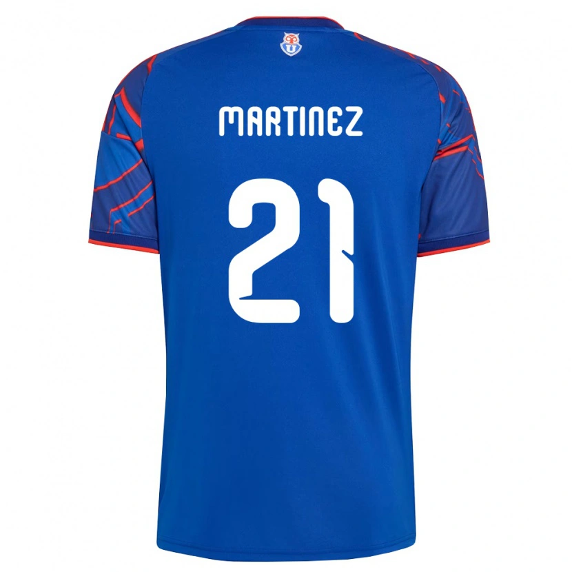 Danxen Women Maria Martínez #21 Royal Blue Red Home Jersey 2026/27 T-Shirt