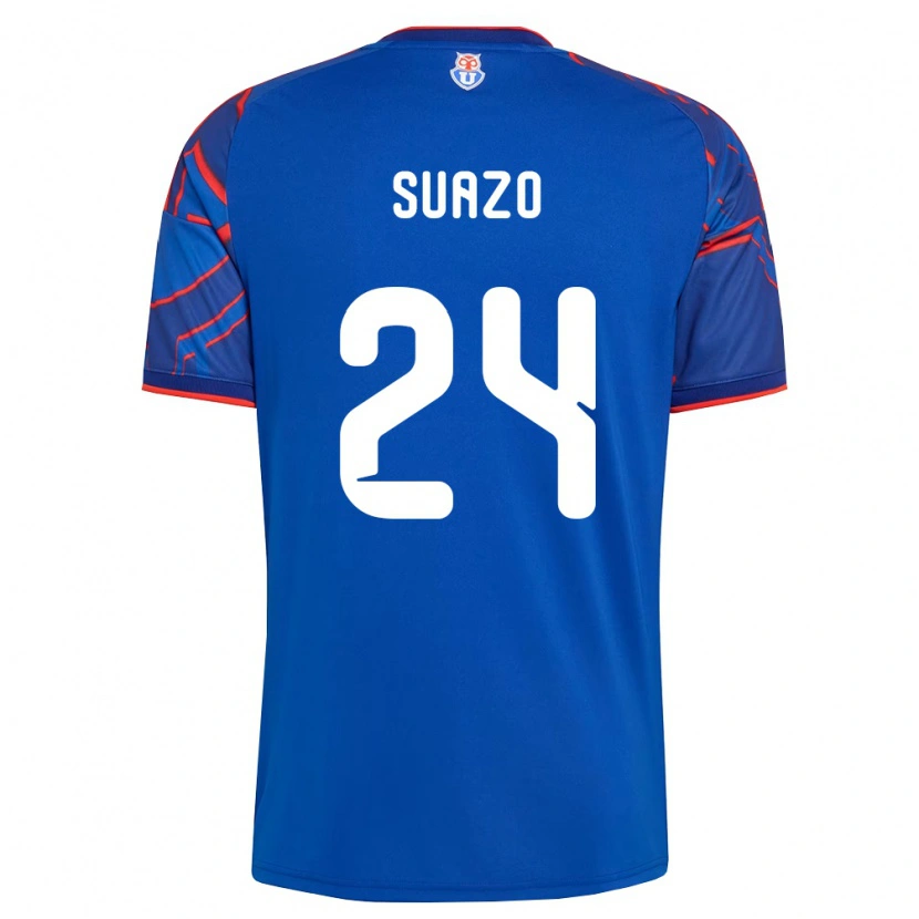 Danxen Women Arantza Suazo #24 Royal Blue Red Home Jersey 2026/27 T-Shirt