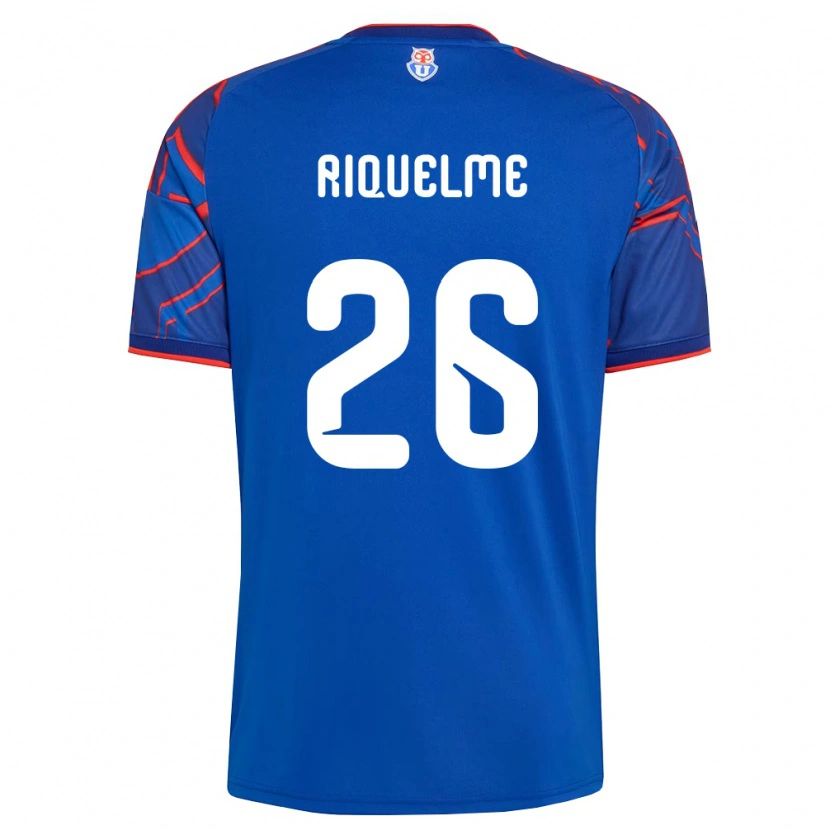 Danxen Women Matías Riquelme #26 Royal Blue Red Home Jersey 2026/27 T-Shirt