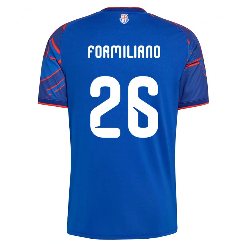 Danxen Women Fabricio Formiliano #26 Royal Blue Red Home Jersey 2026/27 T-Shirt