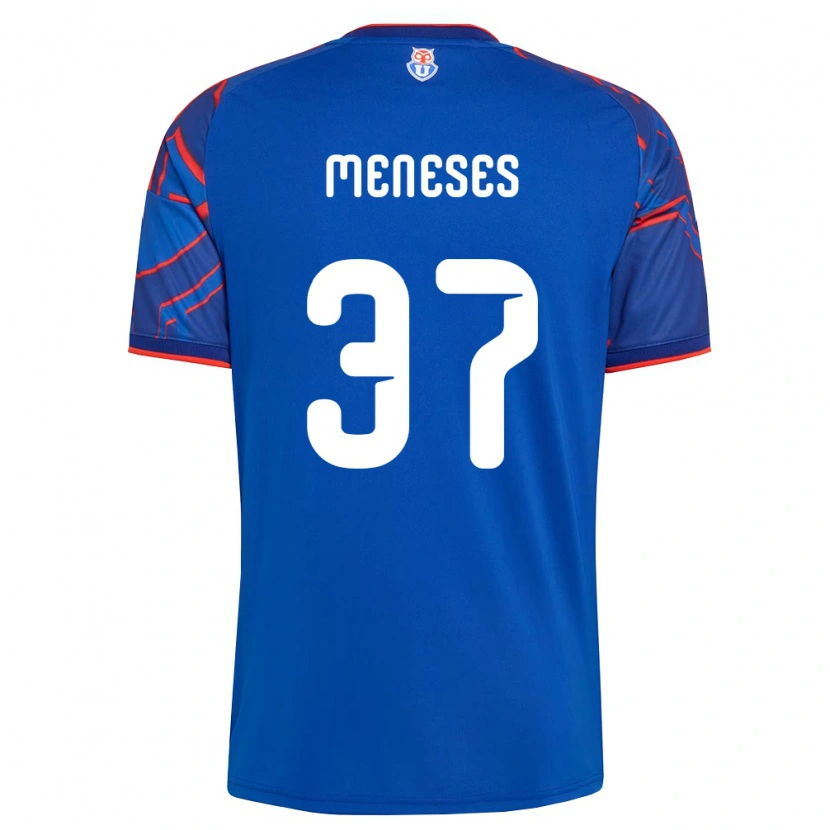 Danxen Women Tomás Meneses #37 Royal Blue Red Home Jersey 2026/27 T-Shirt