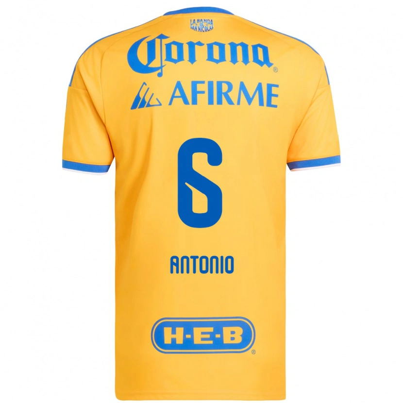 Danxen Women Nancy Antonio #6 Yellow Blue Home Jersey 2026/27 T-Shirt