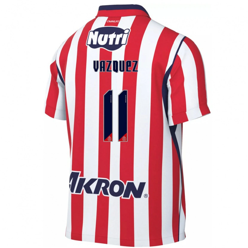 Danxen Women Anette Vázquez #11 Red White Home Jersey 2026/27 T-Shirt