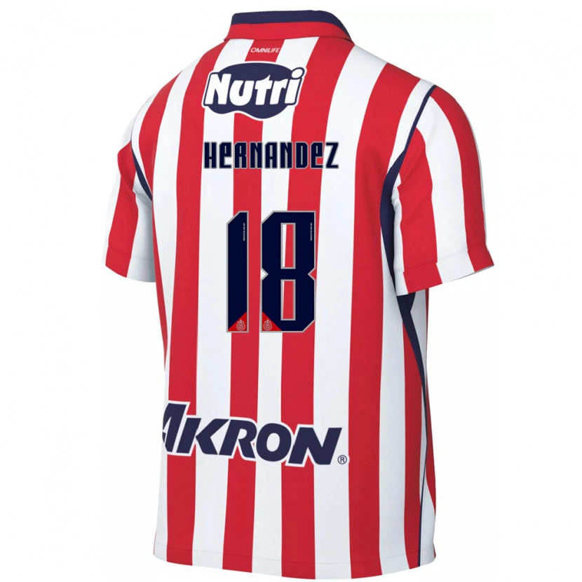 Danxen Women Montserrat Hernandez #18 Red White Home Jersey 2026/27 T-Shirt