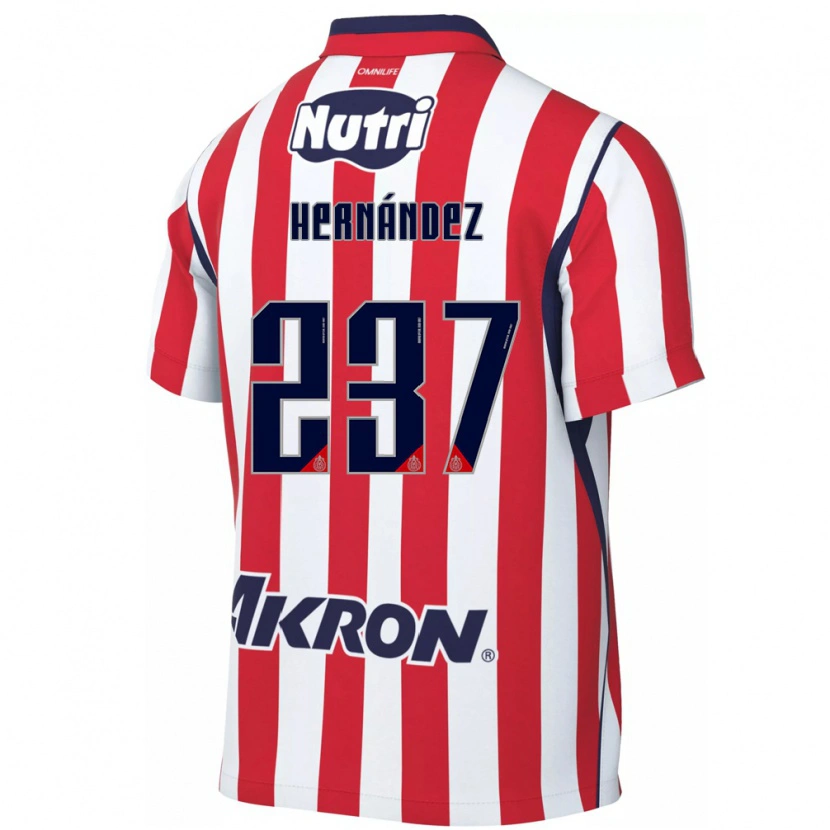 Danxen Women Santiago Hernández #237 Red White Home Jersey 2026/27 T-Shirt