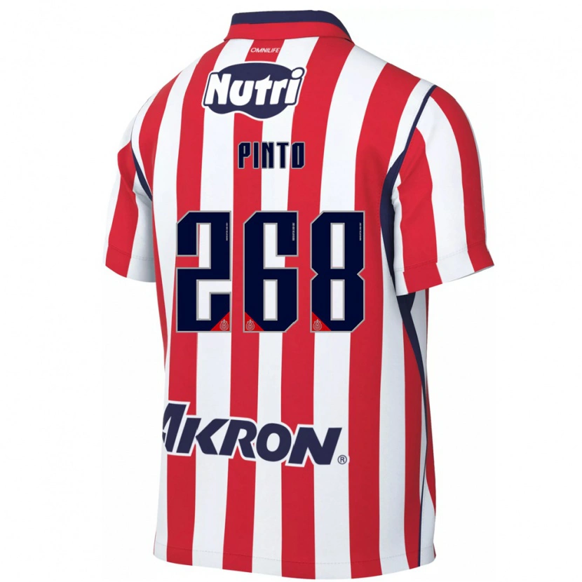 Danxen Women Rigo Pinto #268 Red White Home Jersey 2026/27 T-Shirt