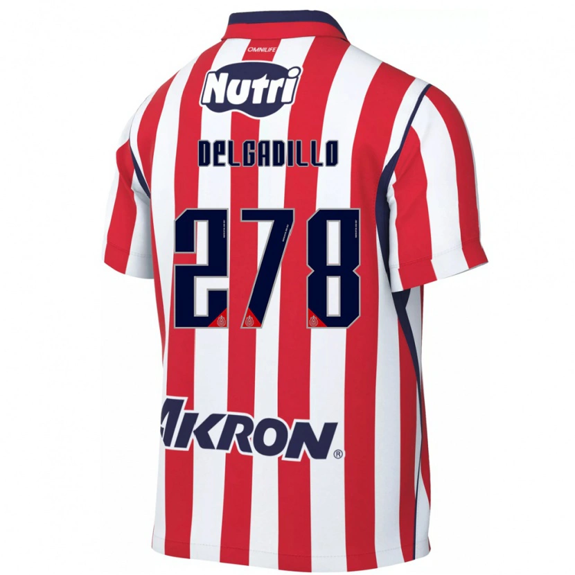 Danxen Women Santiago Delgadillo #278 Red White Home Jersey 2026/27 T-Shirt