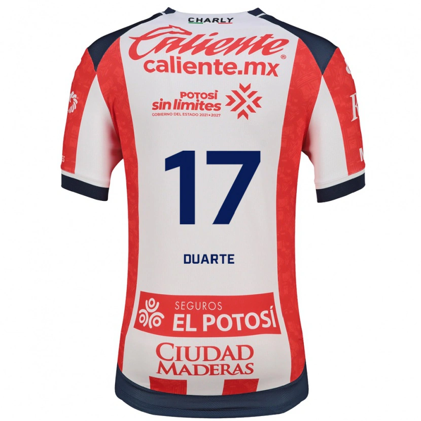 Danxen Women Anderson Duarte #17 Red White Black Home Jersey 2026/27 T-Shirt