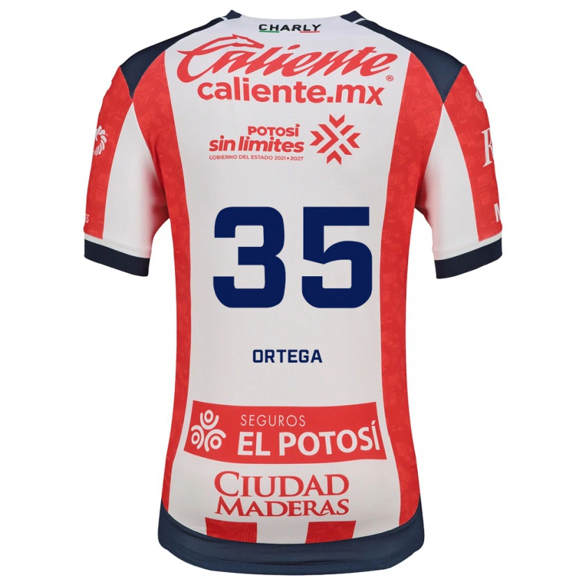Danxen Women Kevin Ortega #35 Red White Black Home Jersey 2026/27 T-Shirt