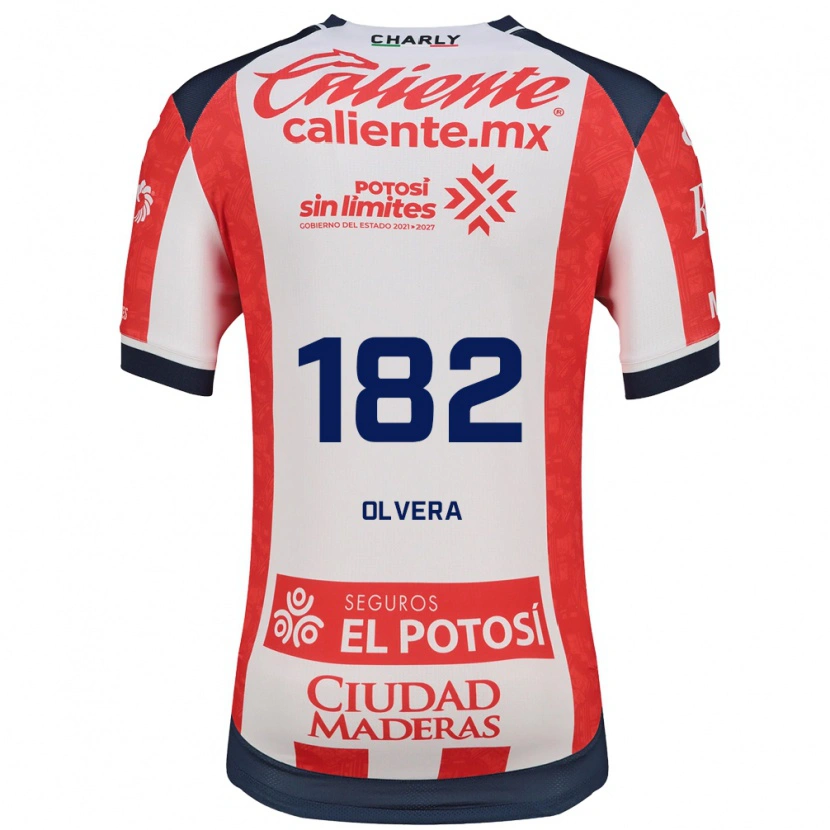 Danxen Women Artemio Olvera #182 Red White Black Home Jersey 2026/27 T-Shirt
