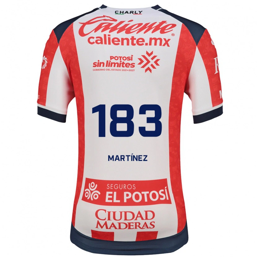 Danxen Women Fabio Martínez #183 Red White Black Home Jersey 2026/27 T-Shirt
