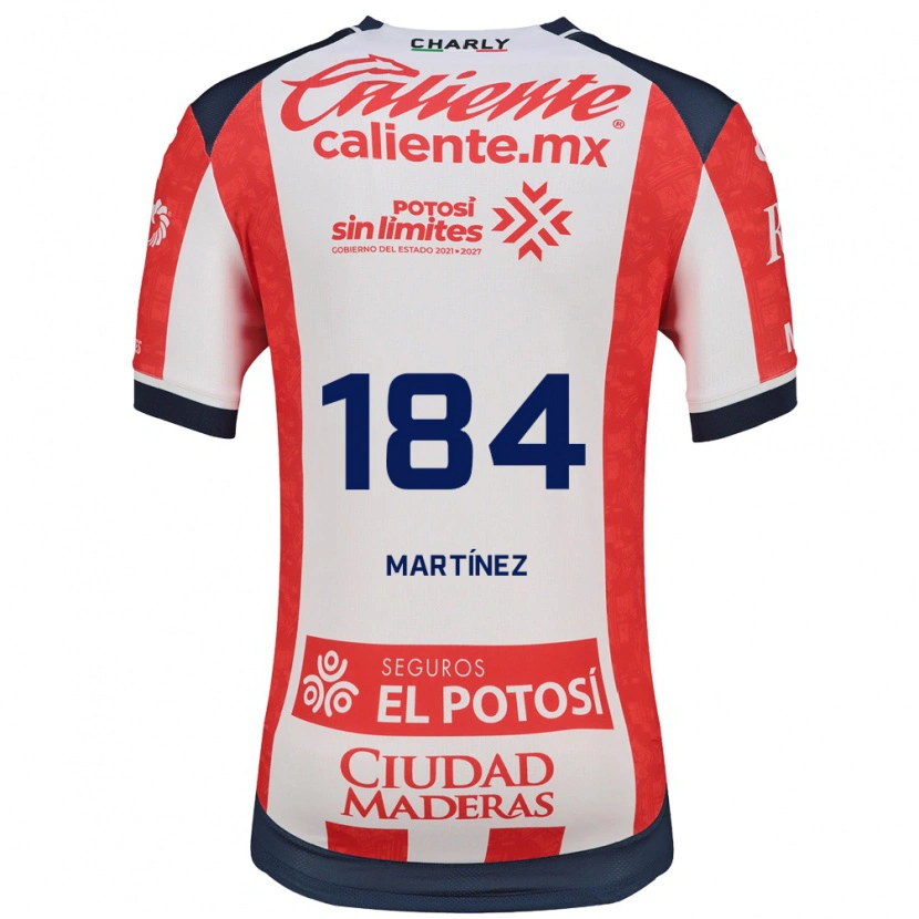 Danxen Women Braulio Martínez #184 Red White Black Home Jersey 2026/27 T-Shirt