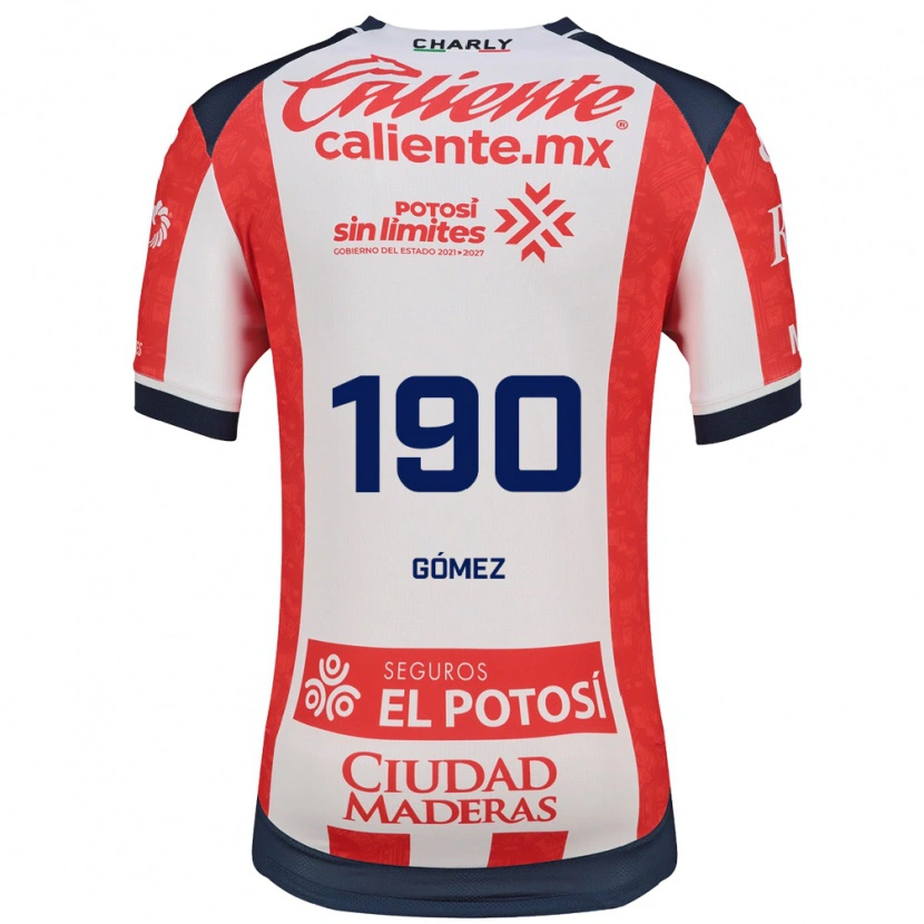 Danxen Women Bruno Gómez #190 Red White Black Home Jersey 2026/27 T-Shirt