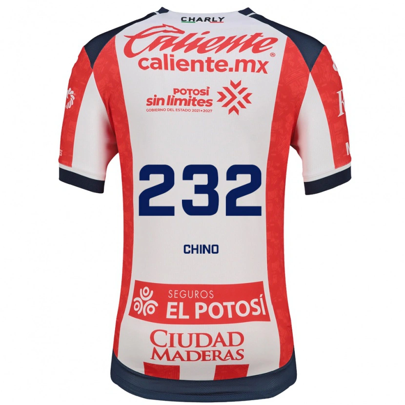 Danxen Women Luis Chino #232 Red White Black Home Jersey 2026/27 T-Shirt