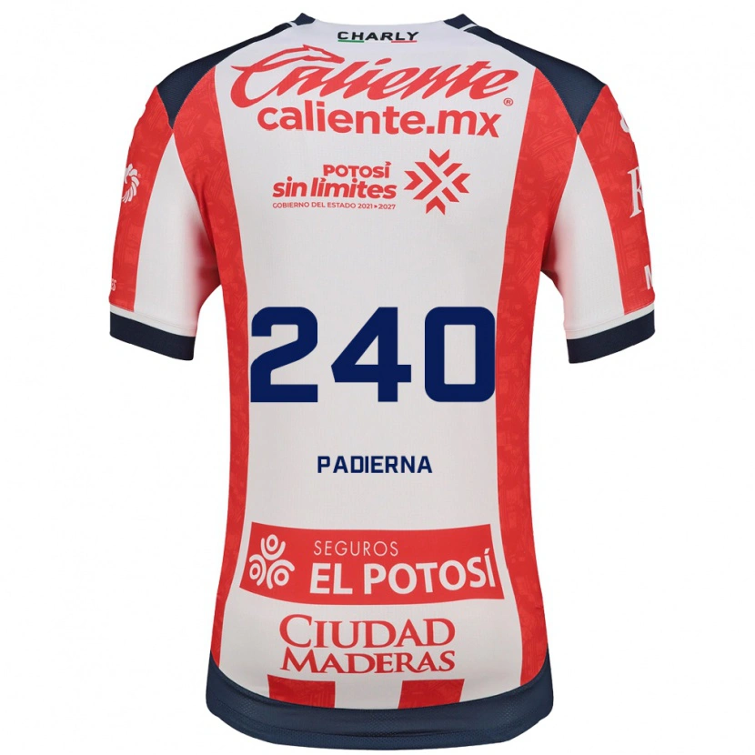 Danxen Women Hugo Padierna #240 Red White Black Home Jersey 2026/27 T-Shirt