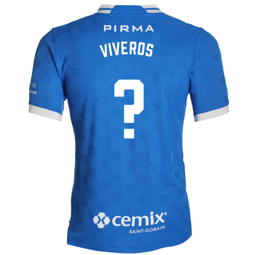 Danxen Women Axel Viveros #0 Blue White Red Home Jersey 2026/27 T-Shirt