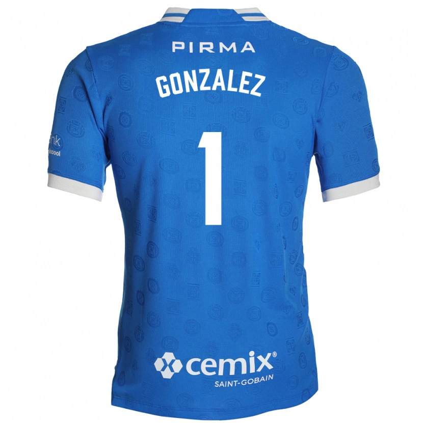 Danxen Women Itzayana Gonzalez #1 Blue White Red Home Jersey 2026/27 T-Shirt