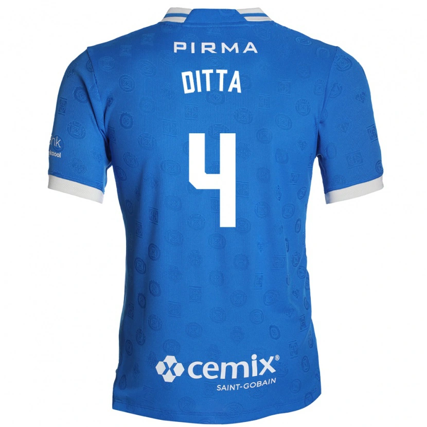 Danxen Women Willer Ditta #4 Blue White Red Home Jersey 2026/27 T-Shirt