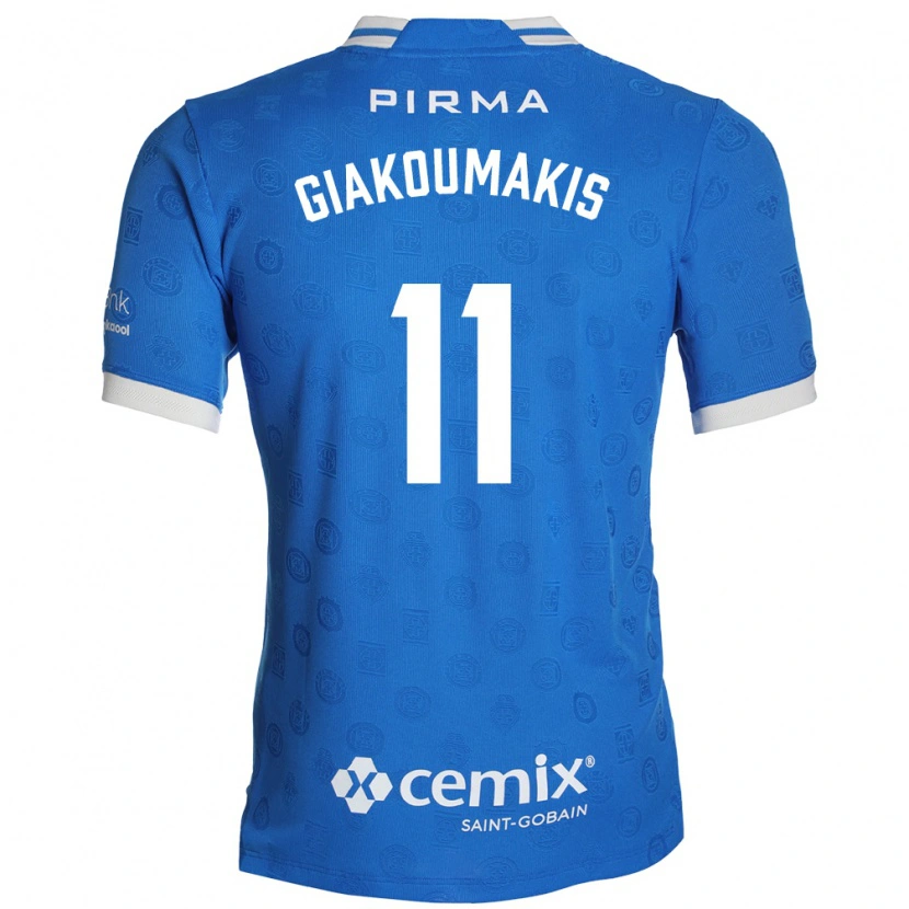 Danxen Women Georgios Giakoumakis #11 Blue White Red Home Jersey 2026/27 T-Shirt