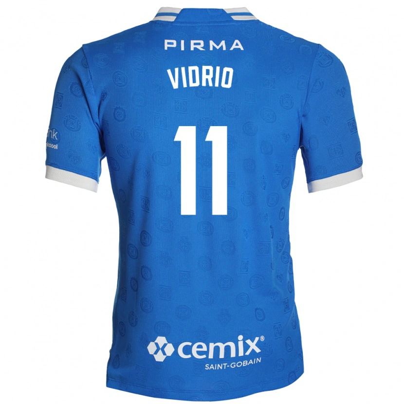 Danxen Women Nailea Vidrio #11 Blue White Red Home Jersey 2026/27 T-Shirt