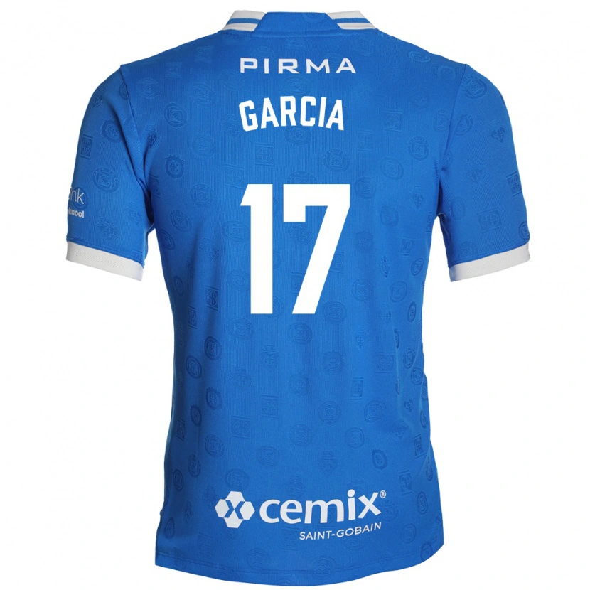 Danxen Women Amaury García #17 Blue White Red Home Jersey 2026/27 T-Shirt