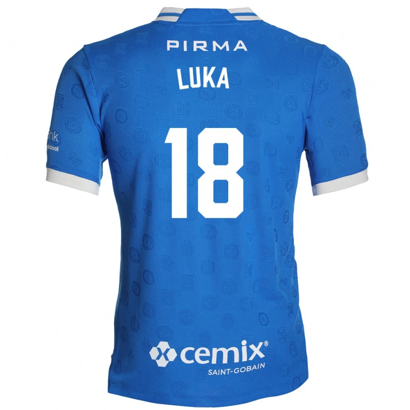 Danxen Women Luka Romero #18 Blue White Red Home Jersey 2026/27 T-Shirt