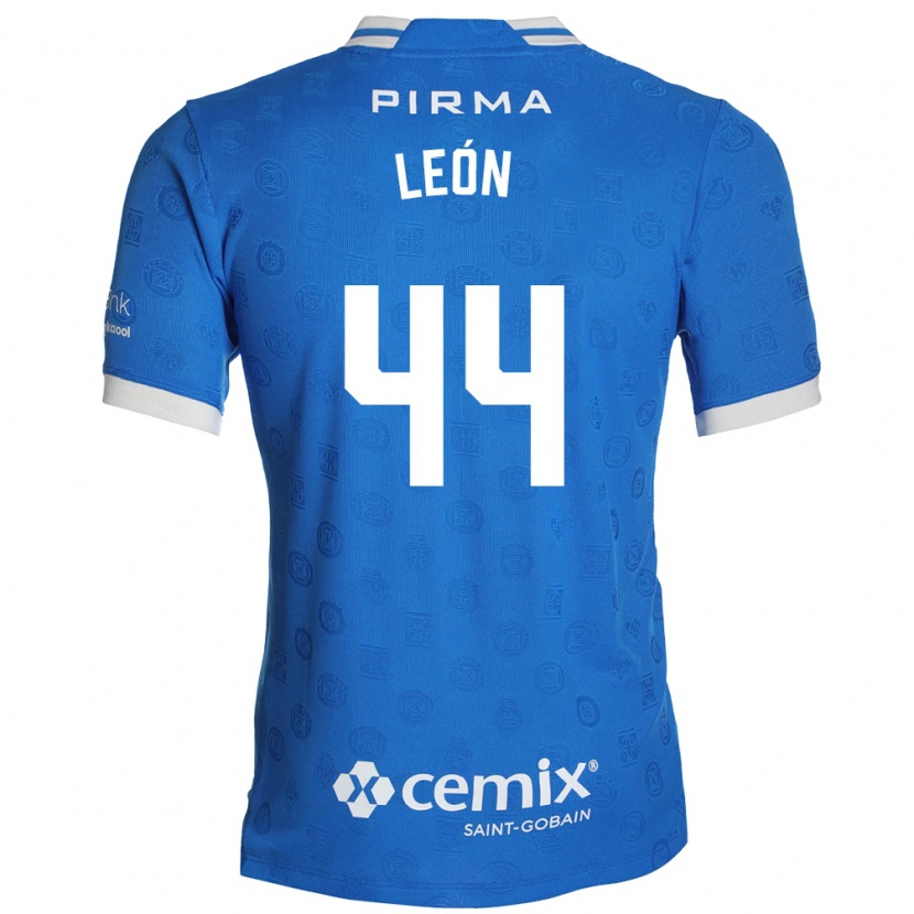Danxen Women Cristhian León #44 Blue White Red Home Jersey 2026/27 T-Shirt