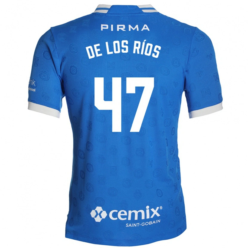 Danxen Women Sergio De Los Ríos #47 Blue White Red Home Jersey 2026/27 T-Shirt