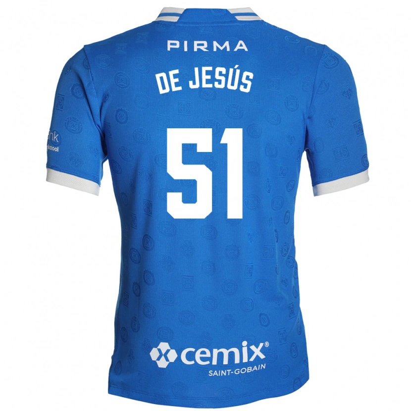Danxen Women Luis De Jesús #51 Blue White Red Home Jersey 2026/27 T-Shirt