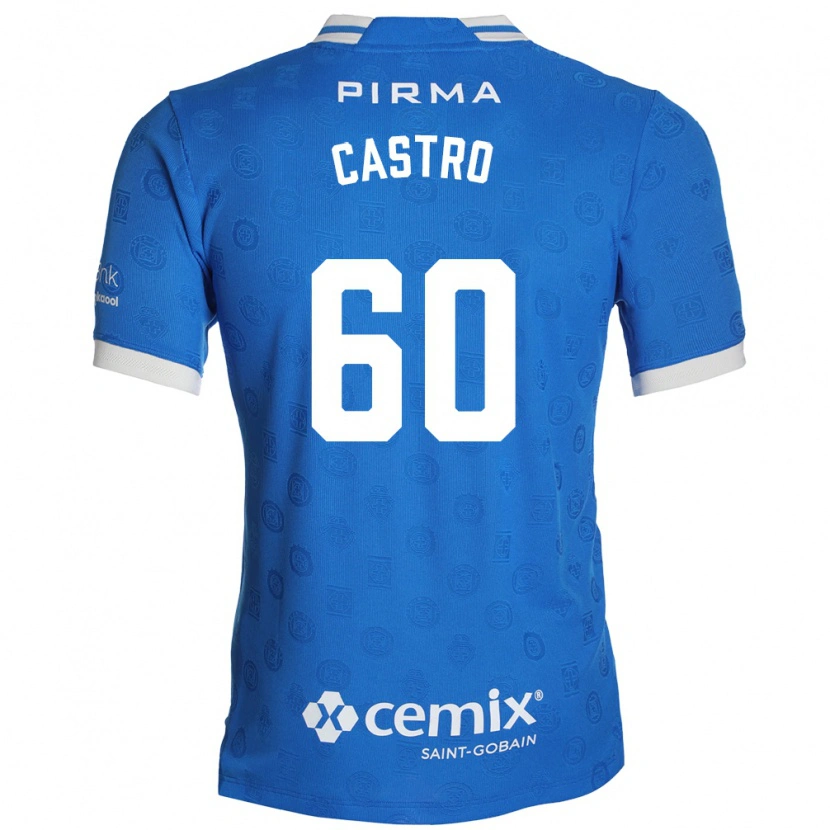 Danxen Women Ariel Castro #60 Blue White Red Home Jersey 2026/27 T-Shirt