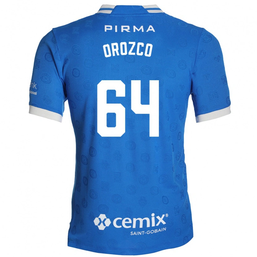 Danxen Women Fabrizzio Orozco #64 Blue White Red Home Jersey 2026/27 T-Shirt