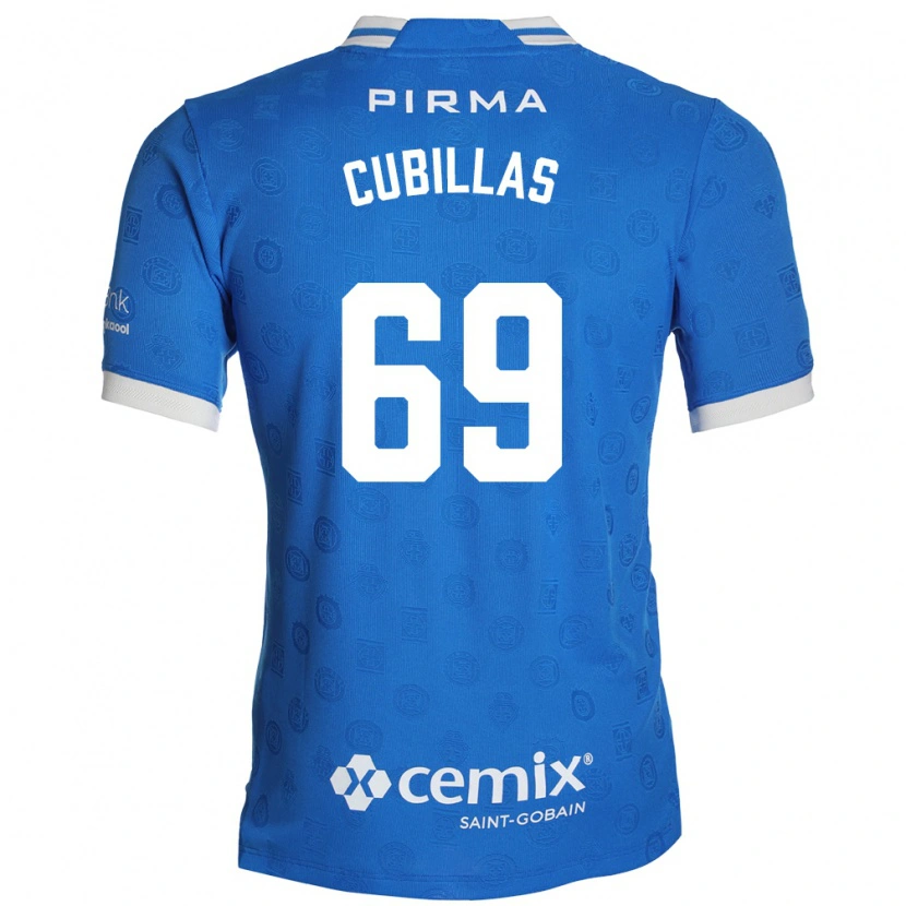 Danxen Women Andre Cubillas #69 Blue White Red Home Jersey 2026/27 T-Shirt