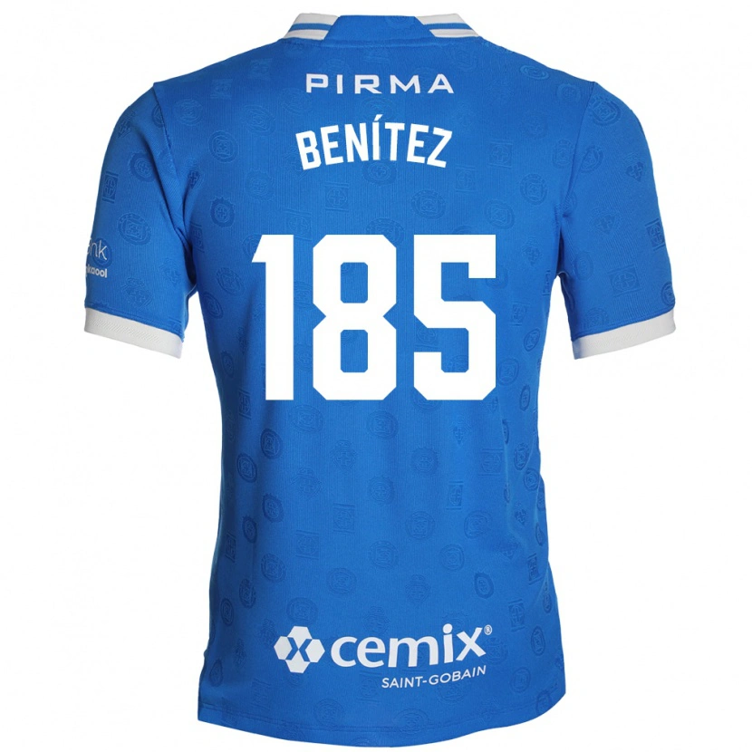 Danxen Women Cristopher Benítez #185 Blue White Red Home Jersey 2026/27 T-Shirt