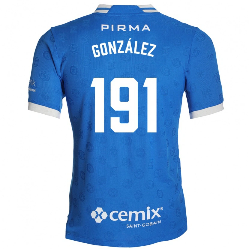 Danxen Women Alejandro González #191 Blue White Red Home Jersey 2026/27 T-Shirt