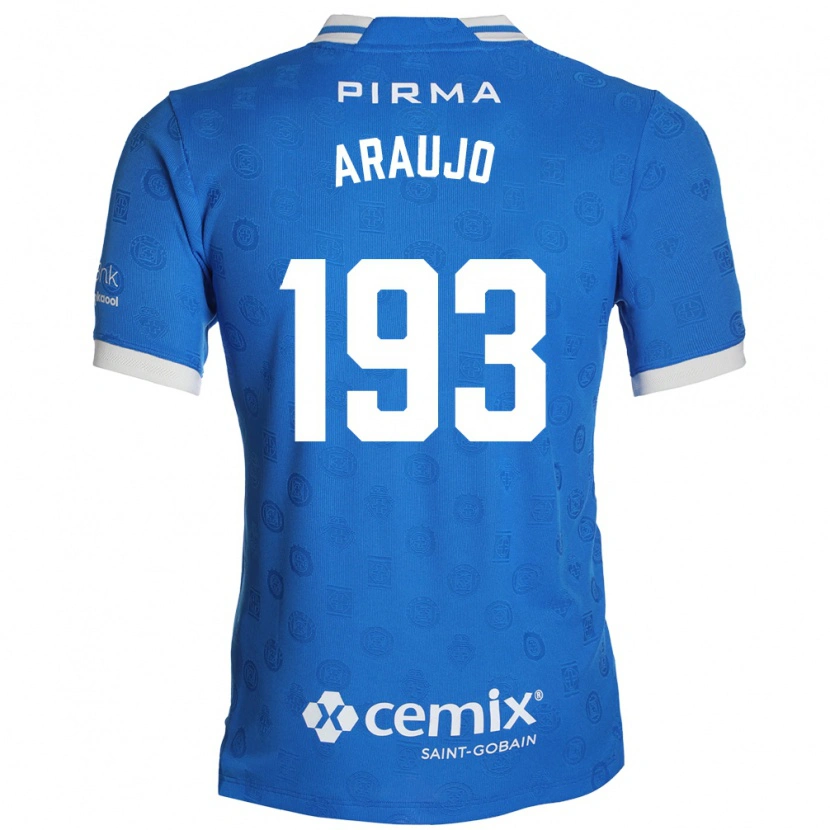 Danxen Women Marcio Araujo #193 Blue White Red Home Jersey 2026/27 T-Shirt