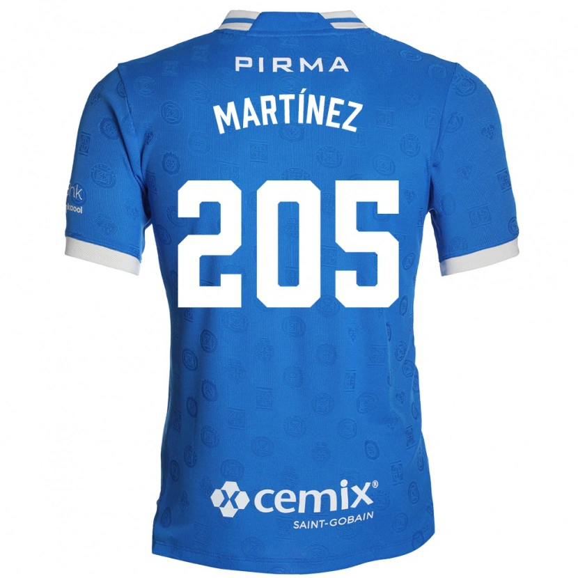 Danxen Women César Martínez #205 Blue White Red Home Jersey 2026/27 T-Shirt