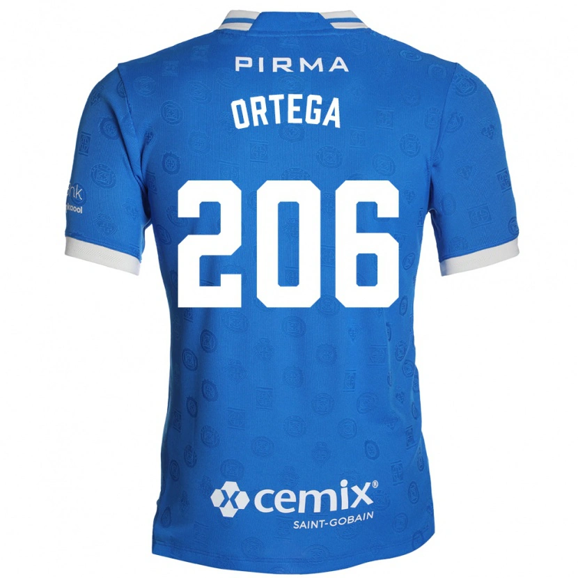 Danxen Women Joshua Ortega #206 Blue White Red Home Jersey 2026/27 T-Shirt