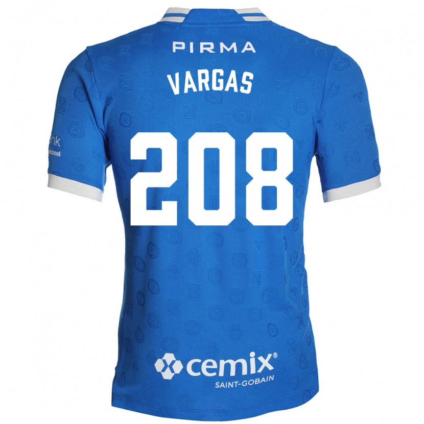 Danxen Women Santiago Vargas #208 Blue White Red Home Jersey 2026/27 T-Shirt
