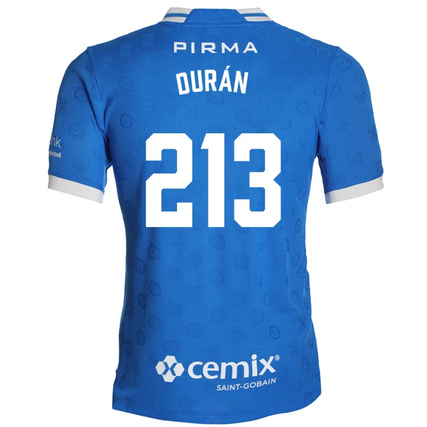 Danxen Women Jeyson Durán #213 Blue White Red Home Jersey 2026/27 T-Shirt