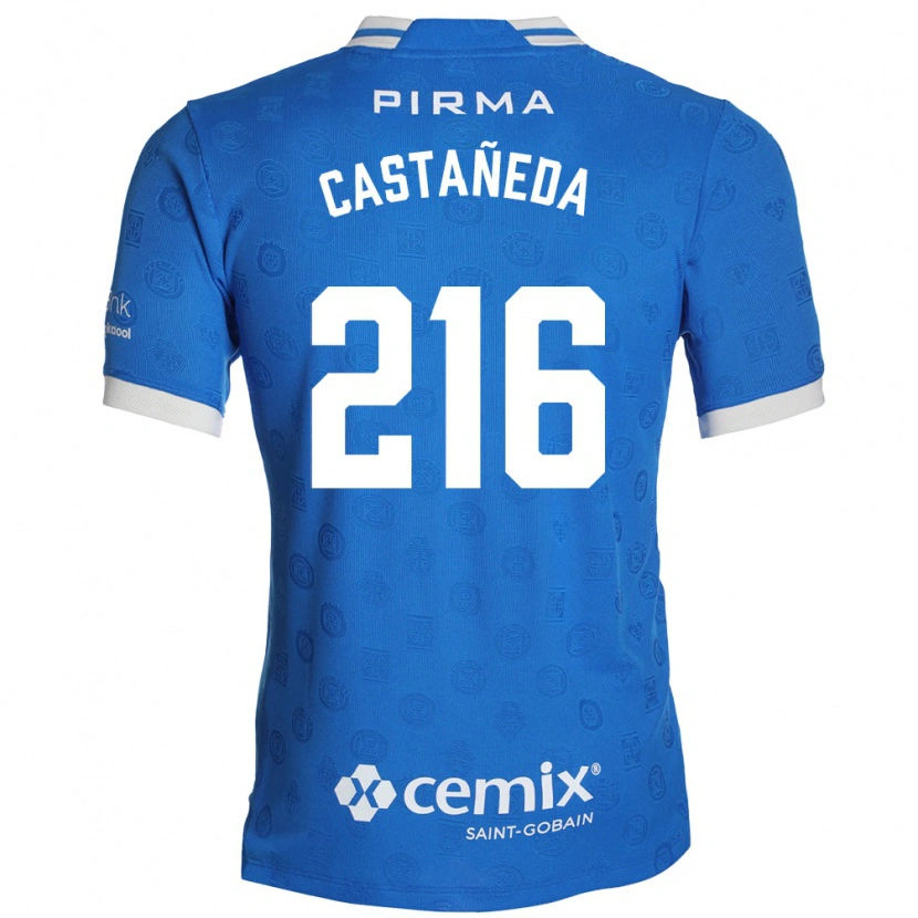 Danxen Women Ian Castañeda #216 Blue White Red Home Jersey 2026/27 T-Shirt