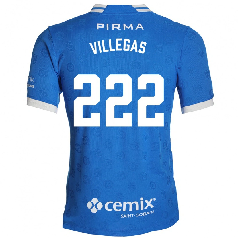 Danxen Women Eric Villegas #222 Blue White Red Home Jersey 2026/27 T-Shirt