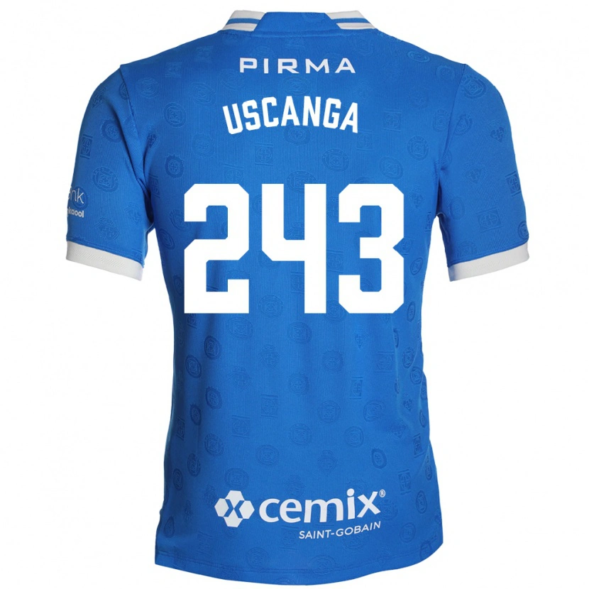 Danxen Women Rubén Uscanga #243 Blue White Red Home Jersey 2026/27 T-Shirt