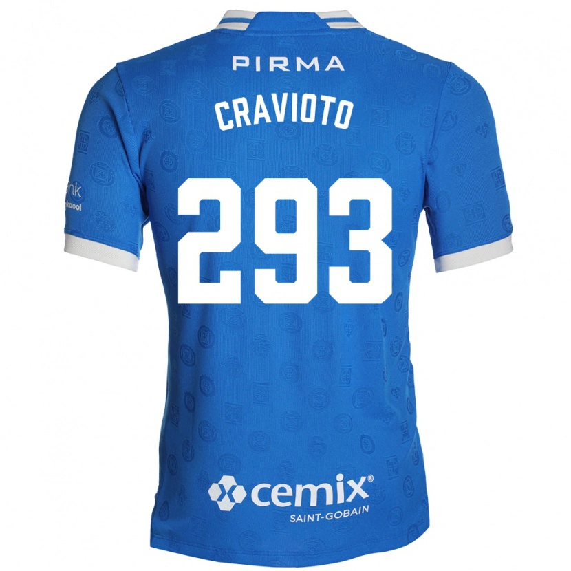 Danxen Women Aldo Cravioto #293 Blue White Red Home Jersey 2026/27 T-Shirt
