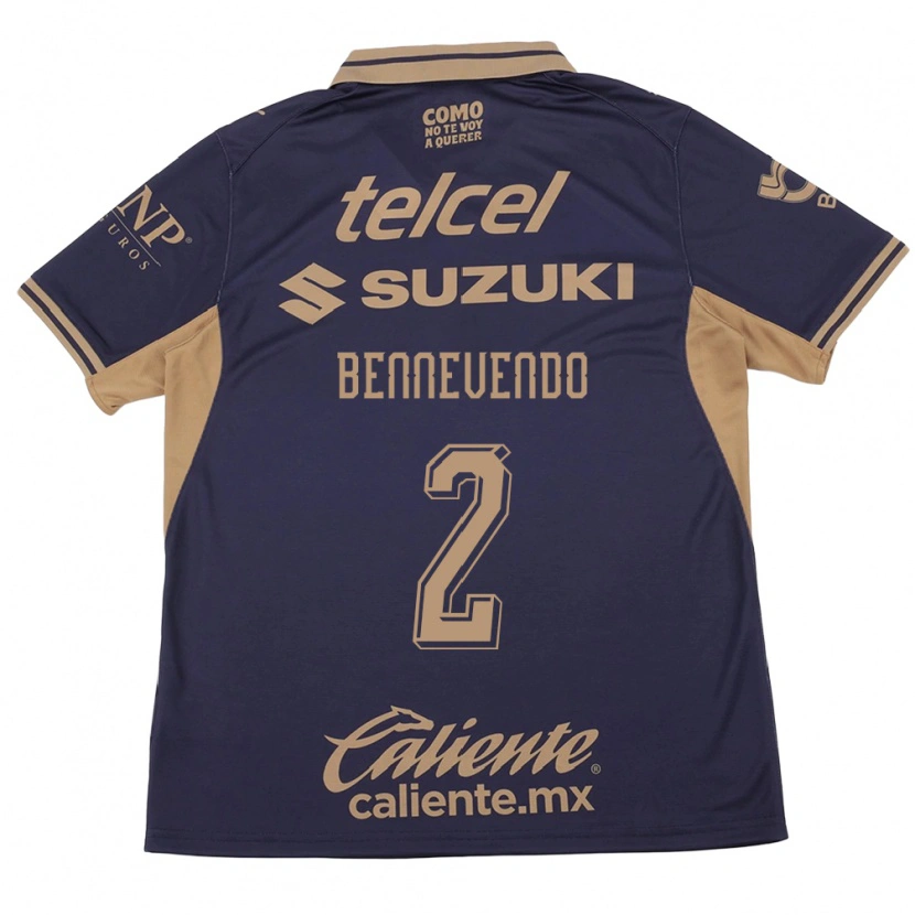 Danxen Women Pablo Bennevendo #2 Purple Brown Home Jersey 2026/27 T-Shirt