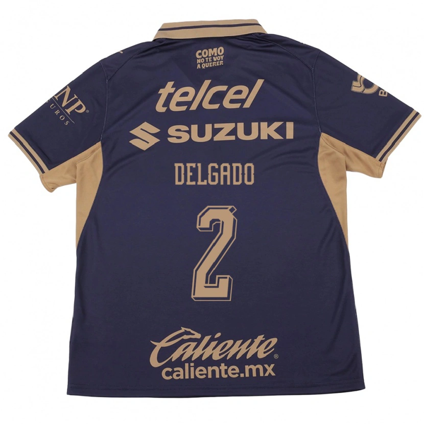 Danxen Women Dirce Delgado #2 Purple Brown Home Jersey 2026/27 T-Shirt