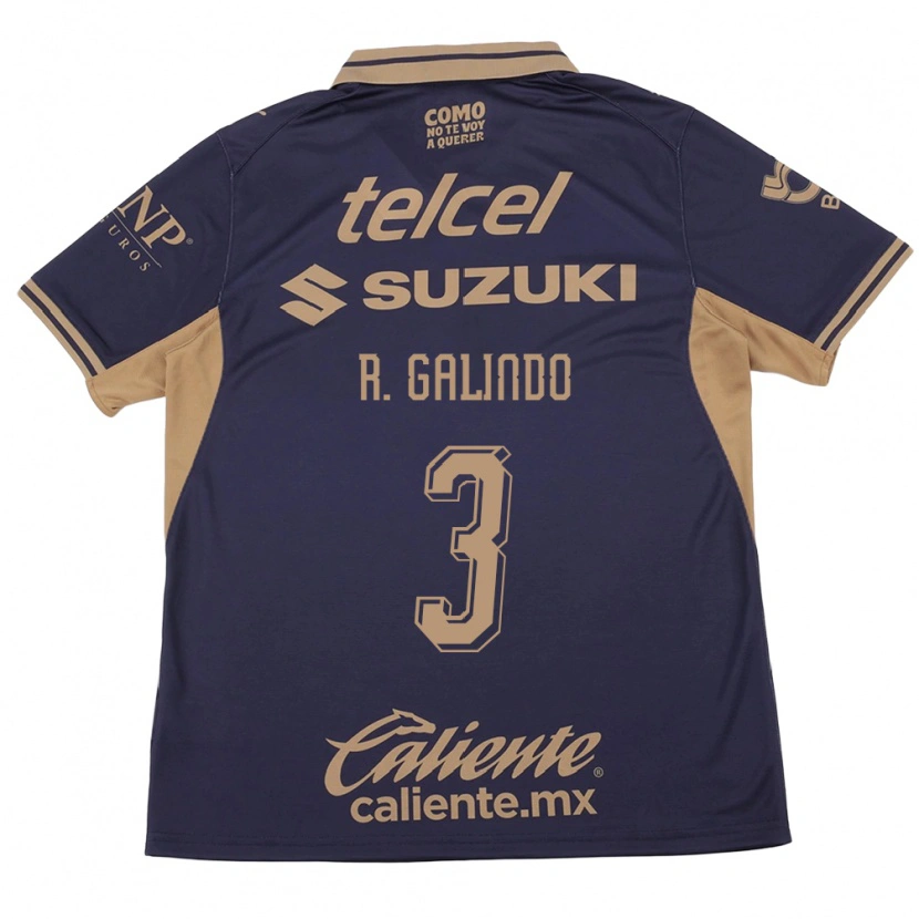 Danxen Women José Galindo #3 Purple Brown Home Jersey 2026/27 T-Shirt
