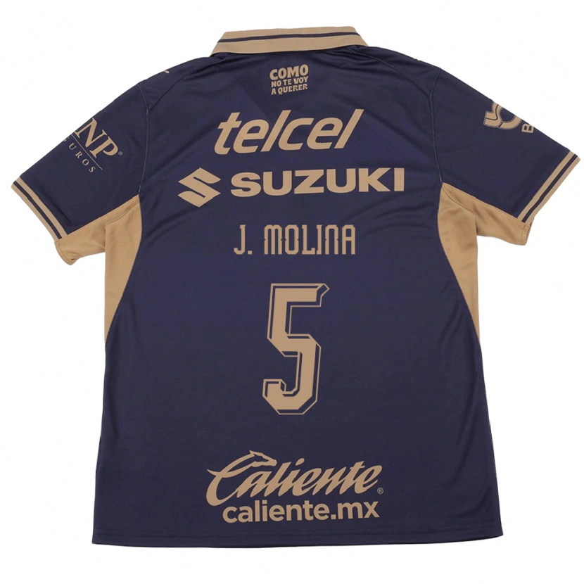 Danxen Women Jesús Molina #5 Purple Brown Home Jersey 2026/27 T-Shirt