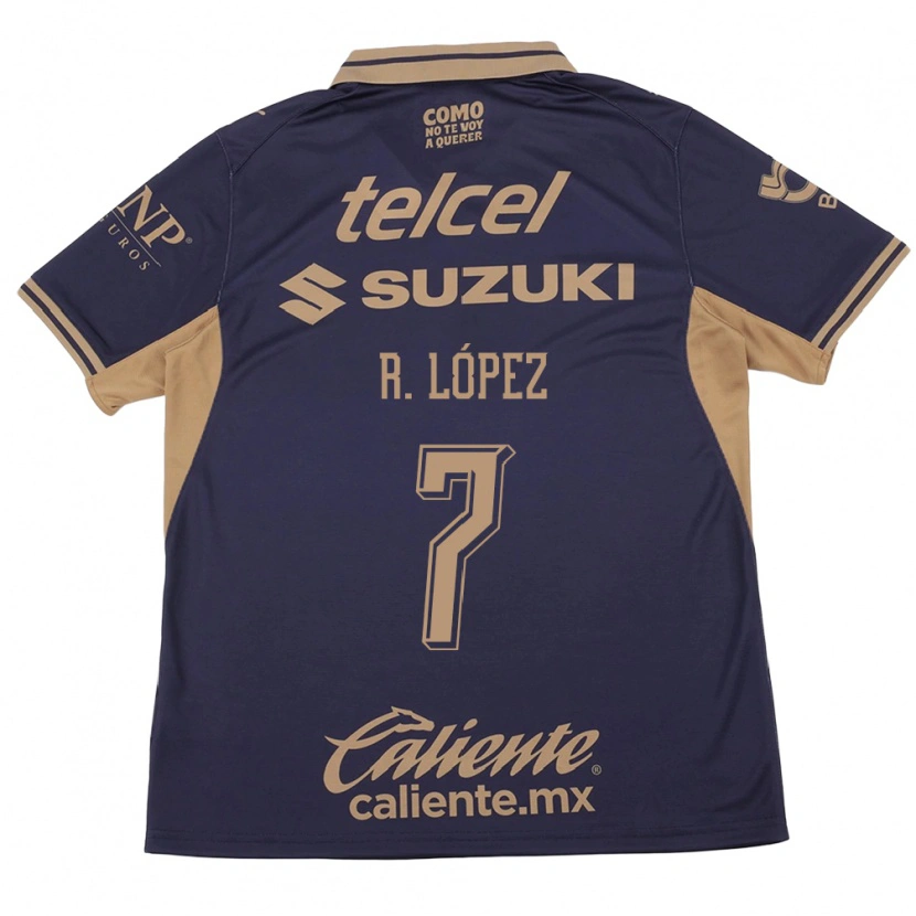 Danxen Women Rodrigo López #7 Purple Brown Home Jersey 2026/27 T-Shirt