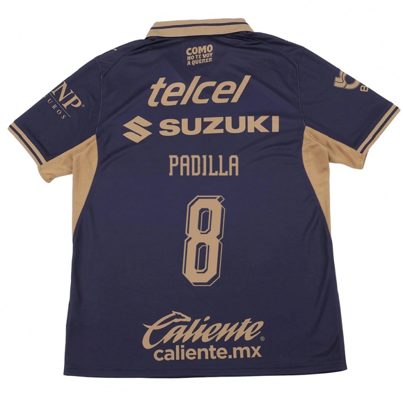 Danxen Women Dania Padilla #8 Purple Brown Home Jersey 2026/27 T-Shirt