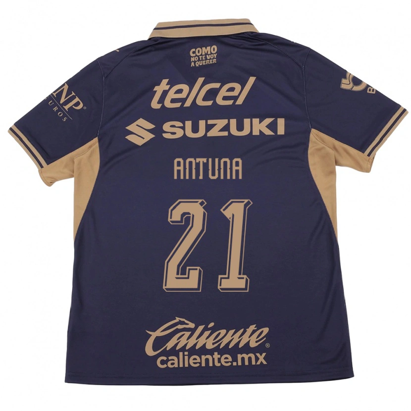 Danxen Women Uriel Antuna #21 Purple Brown Home Jersey 2026/27 T-Shirt